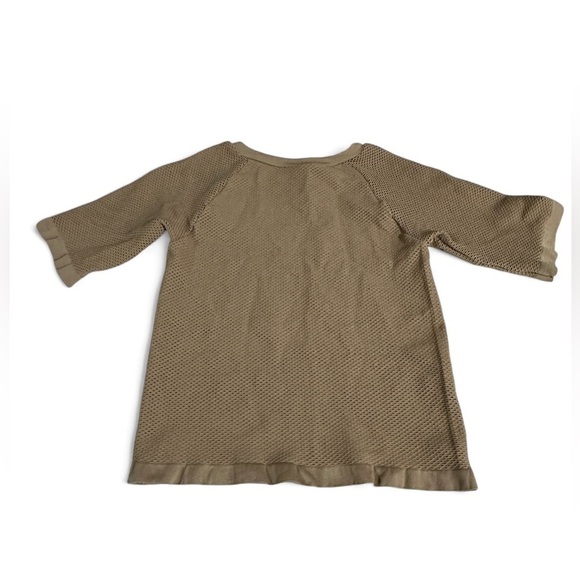 House Of CB London Sculpt Mocha Mesh Fishnet Top Womens M/L Nude Neutral - Picture 2 of 6